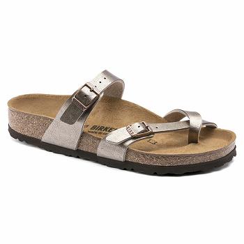 Dámské Mayari Birkenstock Graceful Birko-flor Šedé Hnědé | CZ 39MQZ